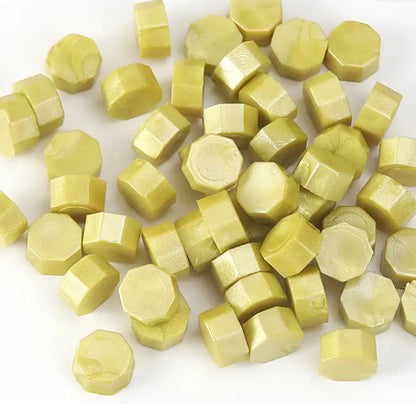 100 Pastillas de Cera para sellos de lacre - Más de 20 colores !
