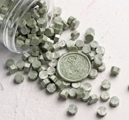 100 Pastillas de Cera para sellos de lacre - Más de 20 colores !