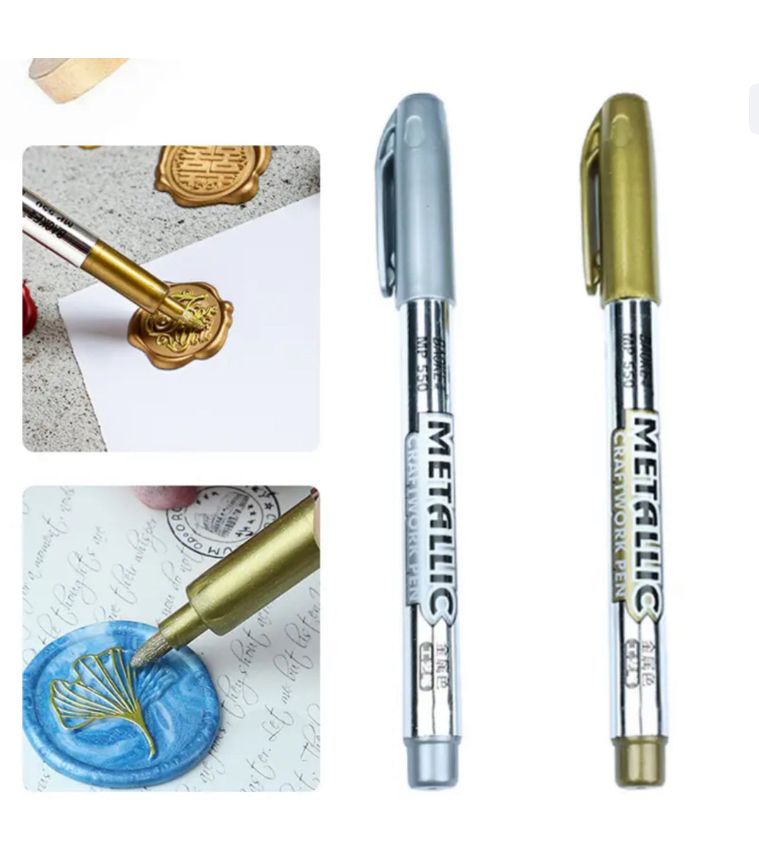 Marcador Metallic