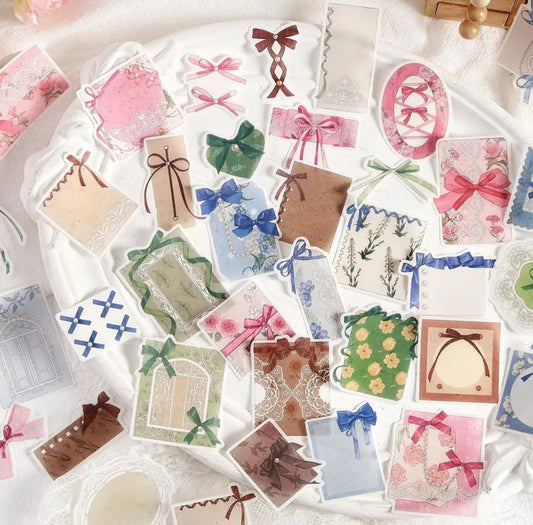 30 Stickers moños