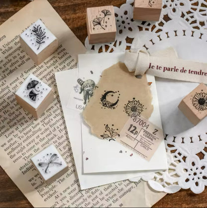 16 Sellos de madera