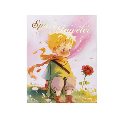 4 paquetes - 60 Stickers Principito Detalles dorados holograficos