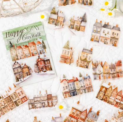 30 Stickers Grandes Casas