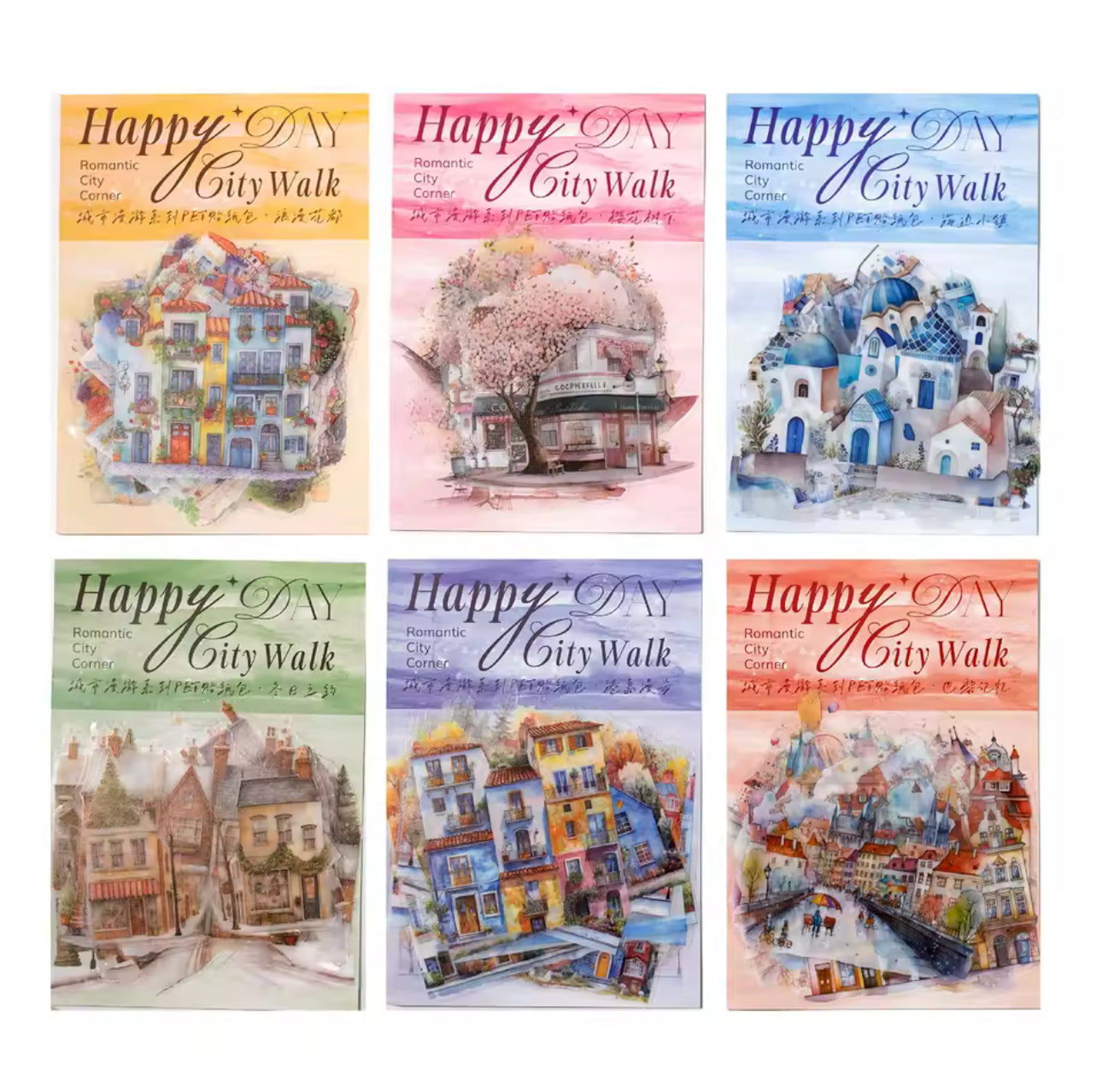 30 Stickers Grandes Casas