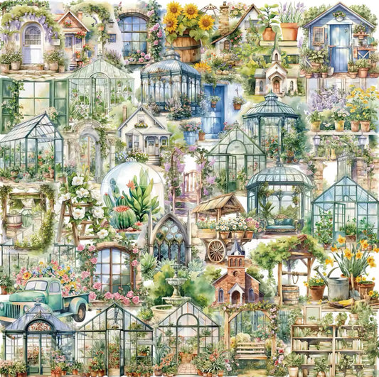 50 Stickers Jardin