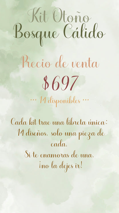 🌳✨ KIT OTOÑO - BOSQUE CALIDO✨🌳