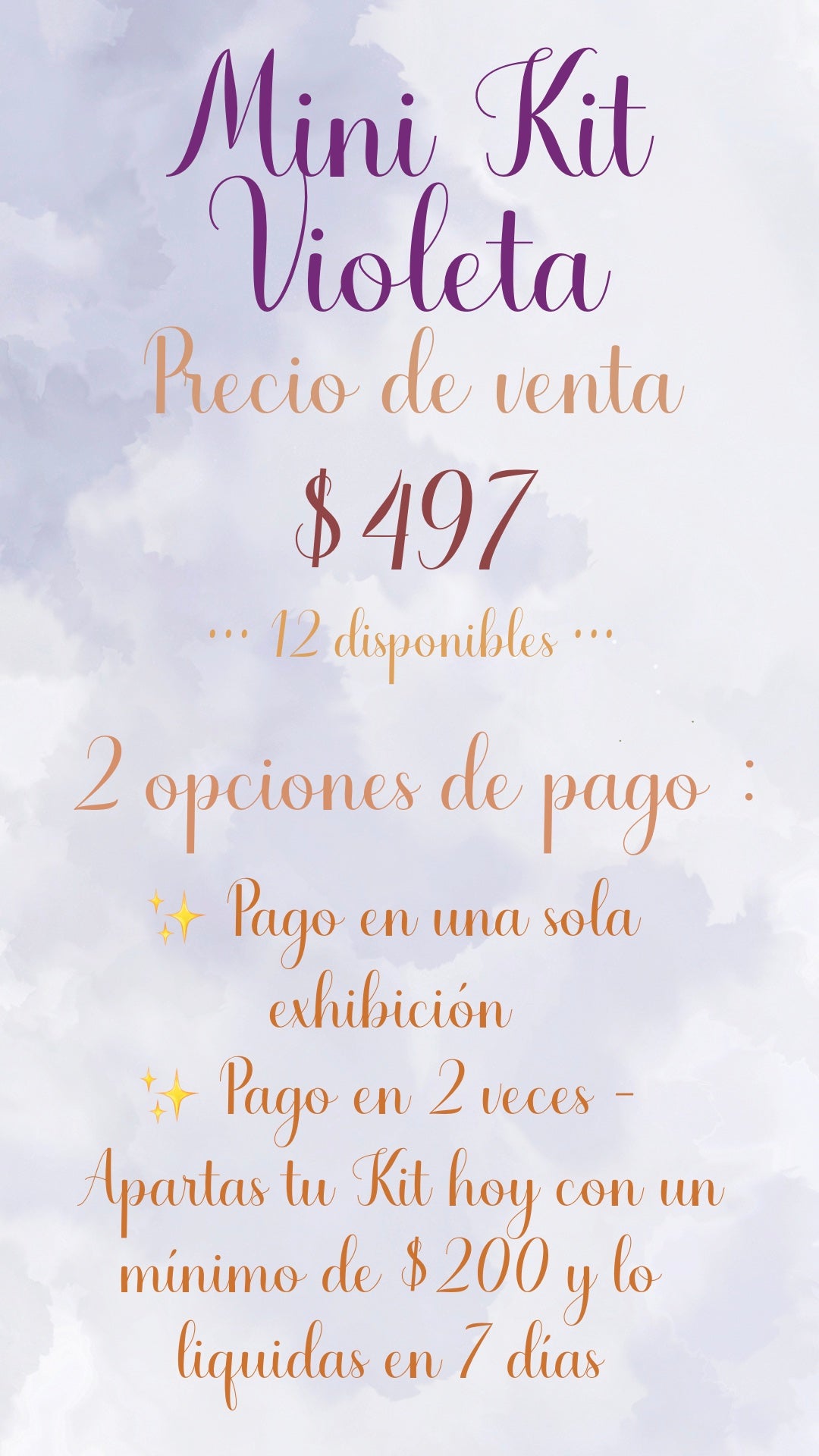 💜🪻✨ MINI KIT VIOLETA CON TAZA ✨🪻💜