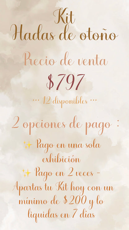 🍁🧚🏻✨ KIT HADAS DE OTOÑO ✨🧚🏻🍁