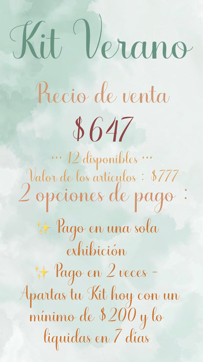 ☀️✨ KIT VERANO ✨☀️