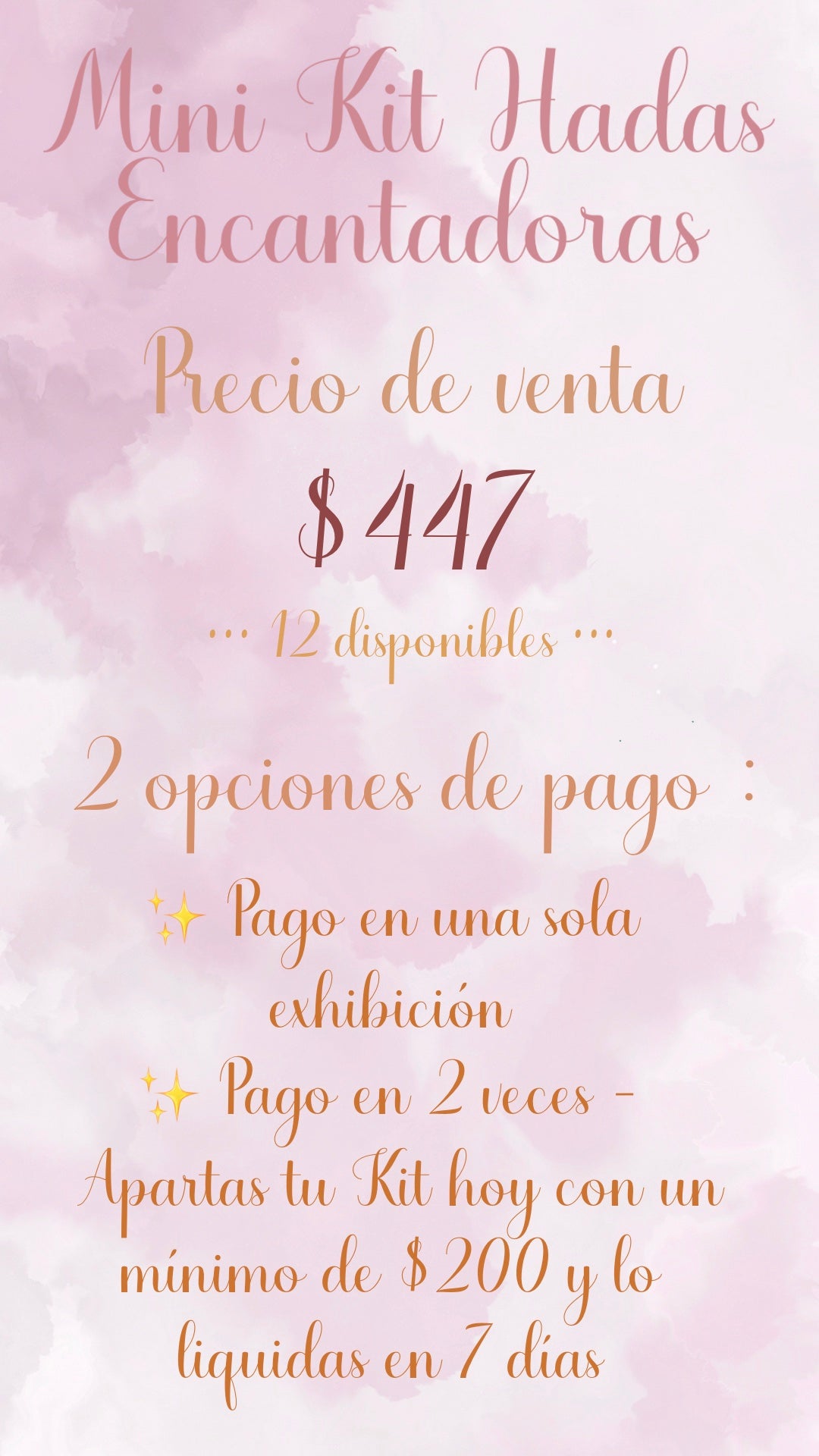 🧚🏻✨MINI KIT HADAS ENCANTADORAS✨🧚🏻