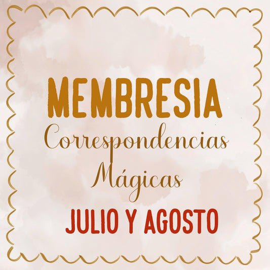 🌸 MEMBRESIA JULIO & AGOSTO 🌸  Ultimos lugares