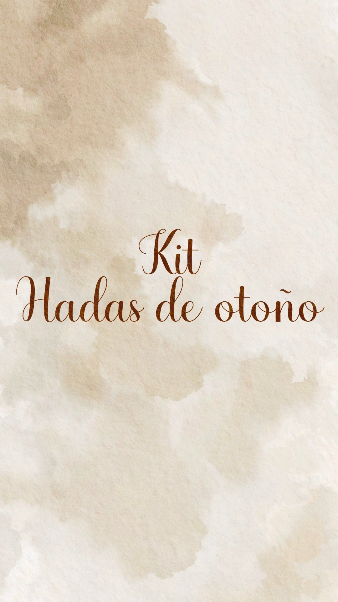 🍁🧚🏻✨ KIT HADAS DE OTOÑO ✨🧚🏻🍁
