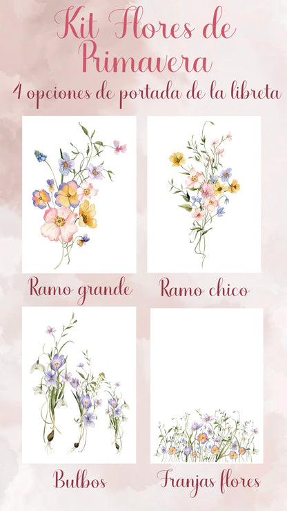 🌷🌸✨ KIT FLORES DE PRIMAVERA✨🌸🌷