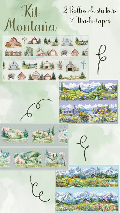 🌸🏔️✨ KIT MONTAÑAS✨🏔️🌸