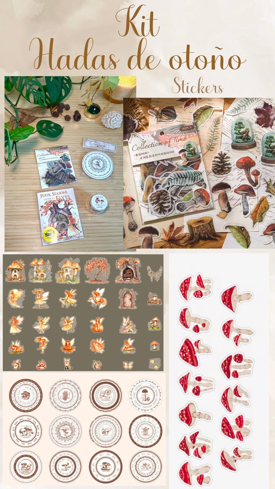 🍁🧚🏻✨ KIT HADAS DE OTOÑO ✨🧚🏻🍁
