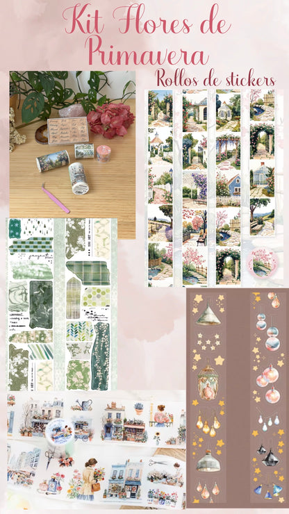 🌷🌸✨ KIT FLORES DE PRIMAVERA✨🌸🌷