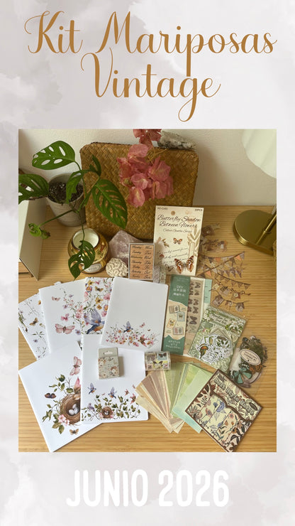 🦋✨ KIT MARIPOSAS VINTAGE✨🦋