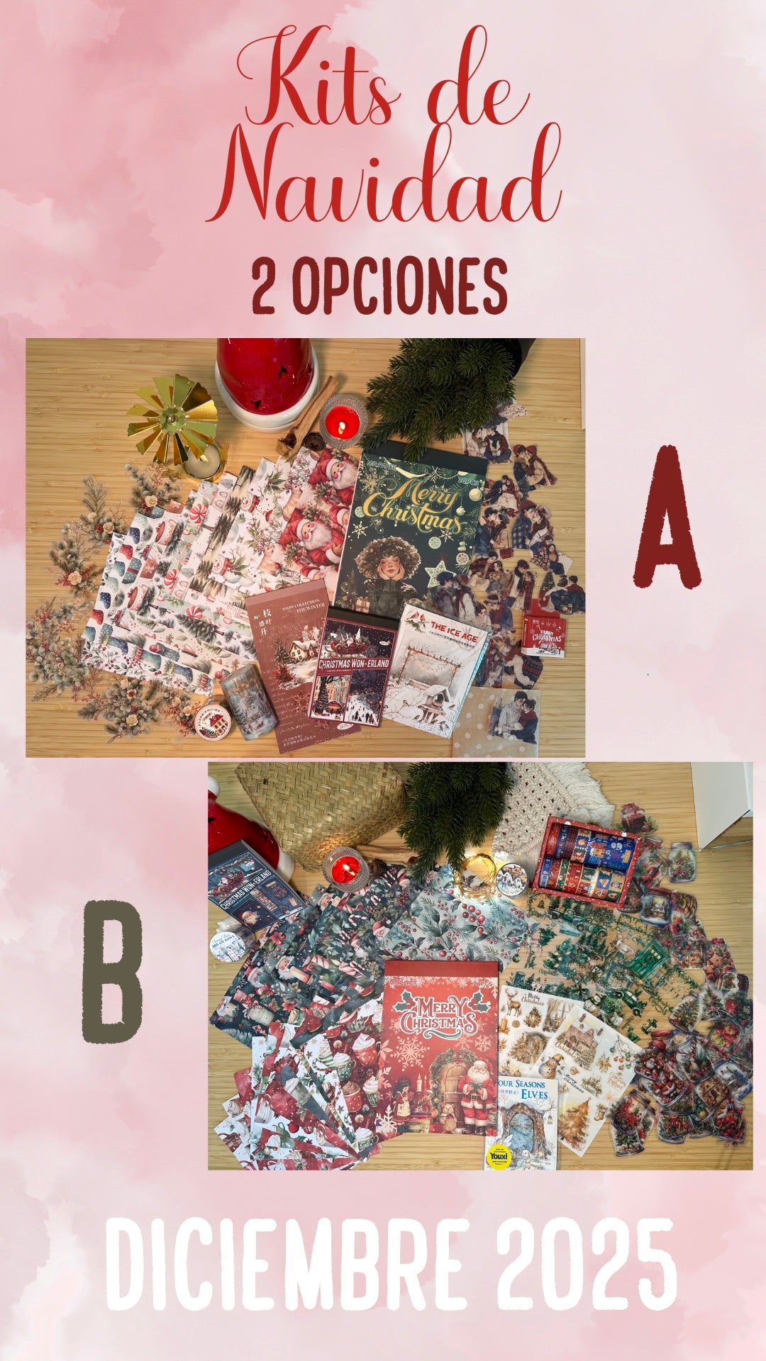 🎅🏻🌲✨ KITS DE NAVIDAD ✨🌲🎅🏻 - 2 OPCIONES