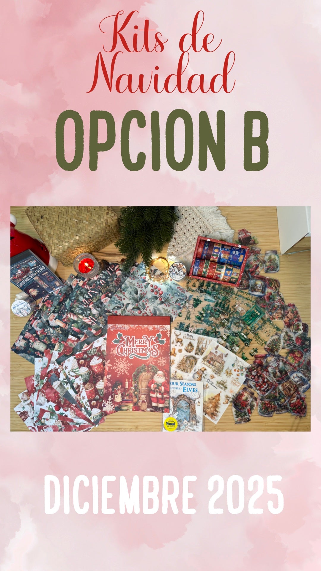 🎅🏻🌲✨ KITS DE NAVIDAD ✨🌲🎅🏻 - 2 OPCIONES