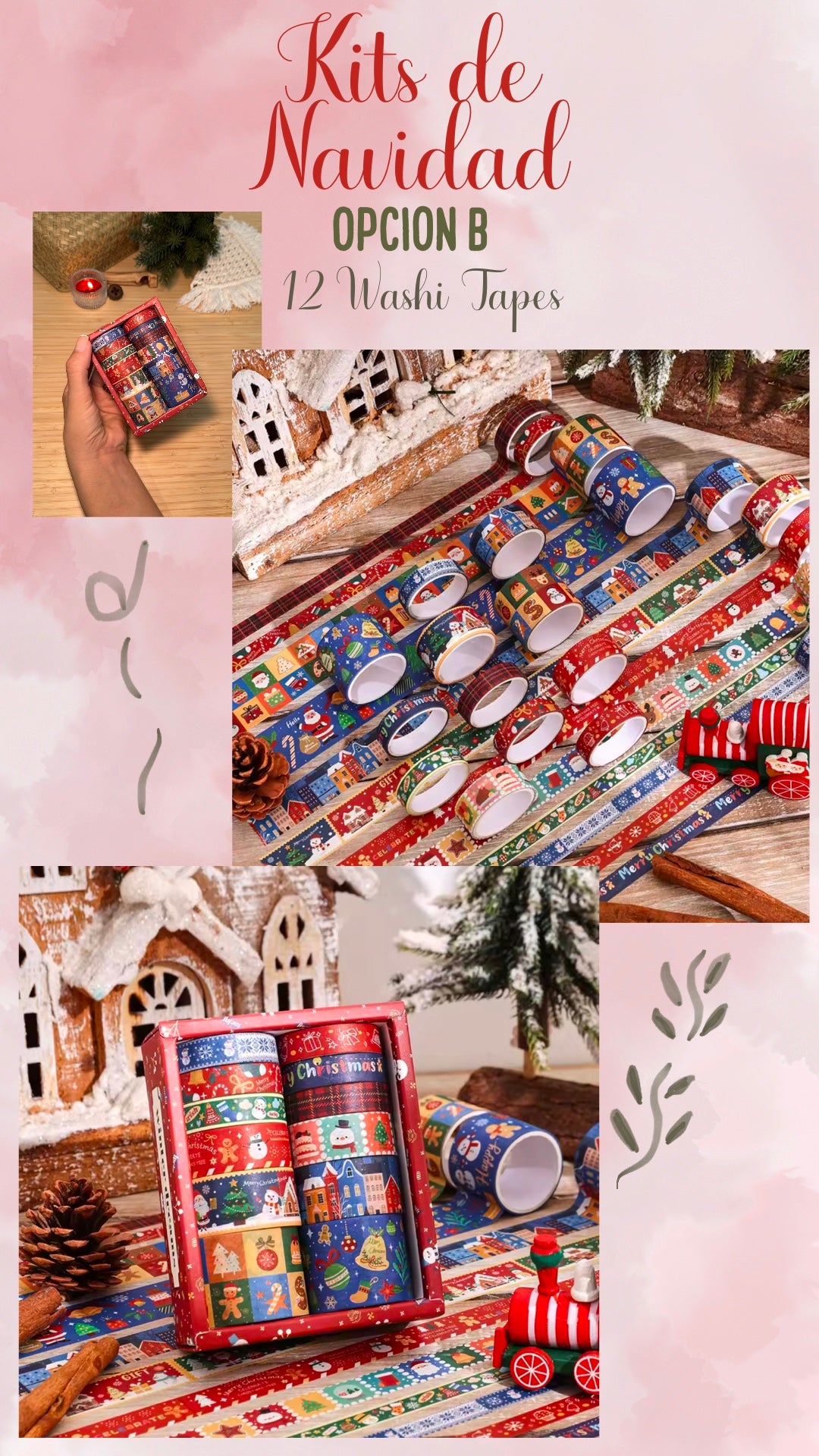 🎅🏻🌲✨ KITS DE NAVIDAD ✨🌲🎅🏻 - 2 OPCIONES