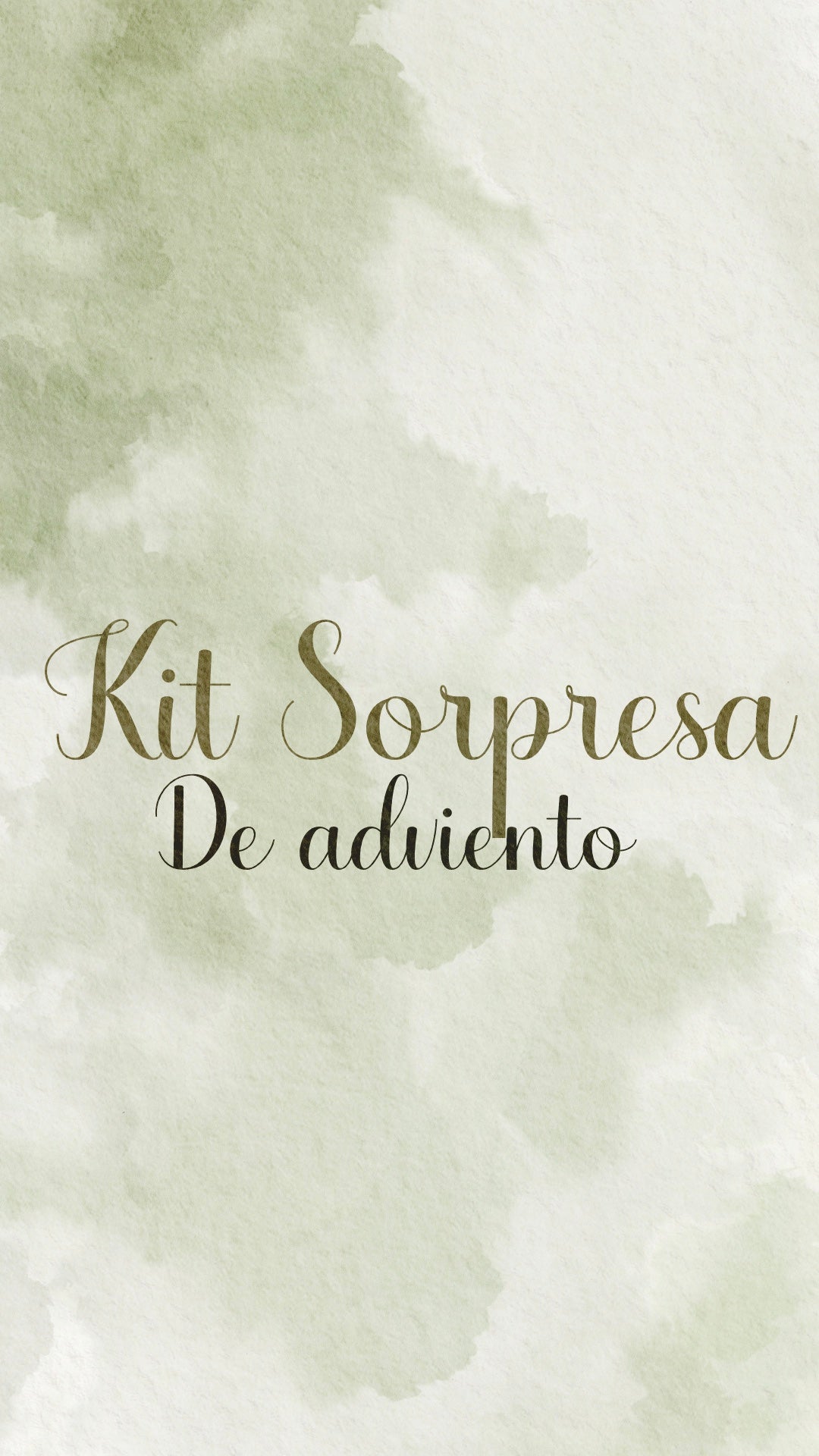 🎁✨ KIT DE ADVIENTO SORPRESA ✨🎁