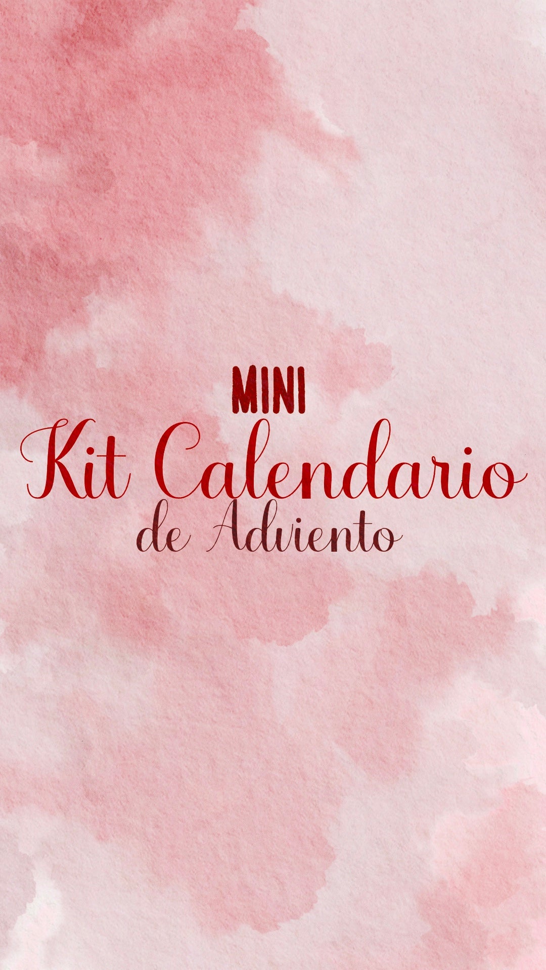 🎄✨ MINI KIT CALENDARIO DE ADVIENTO ✨🎄