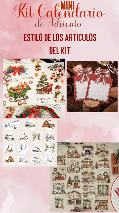 🎄✨ MINI KIT CALENDARIO DE ADVIENTO ✨🎄