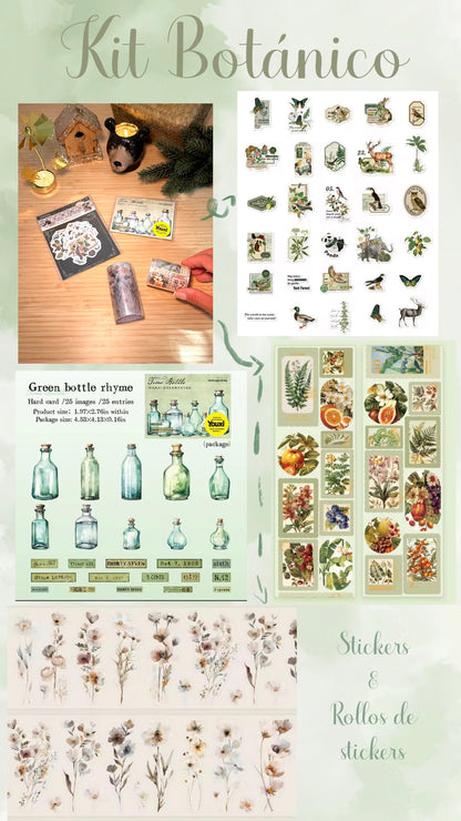 🌿🍃🥀✨ KIT BOTANICO ✨🥀🍃🌿
