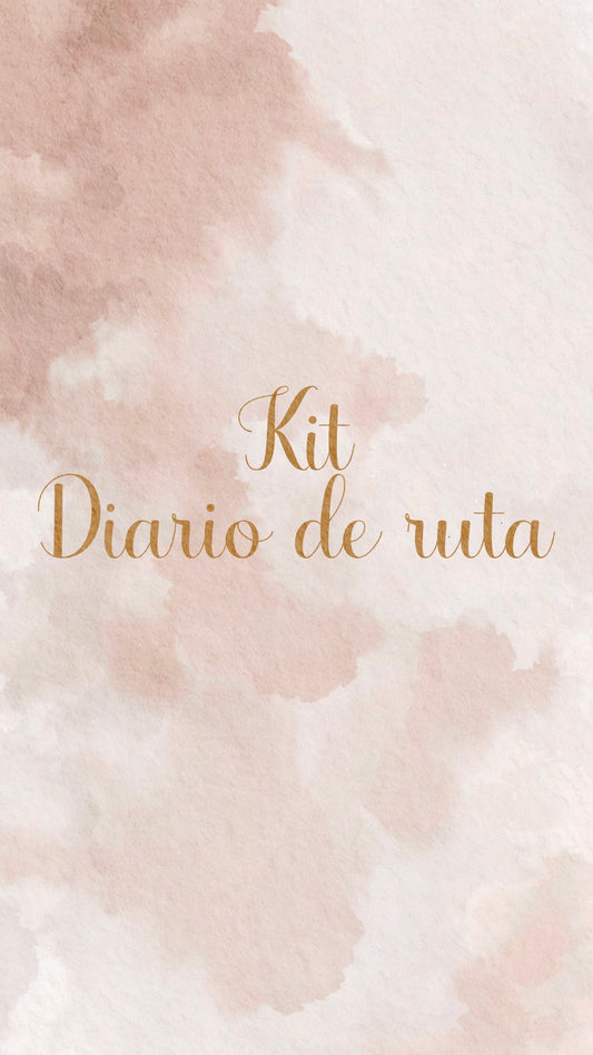 🛬🛣️👜✨ KIT DIARIO DE RUTA✨🎒🚆🧳