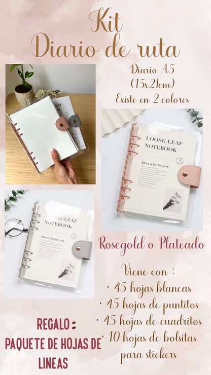 🛬🛣️👜✨ KIT DIARIO DE RUTA✨🎒🚆🧳