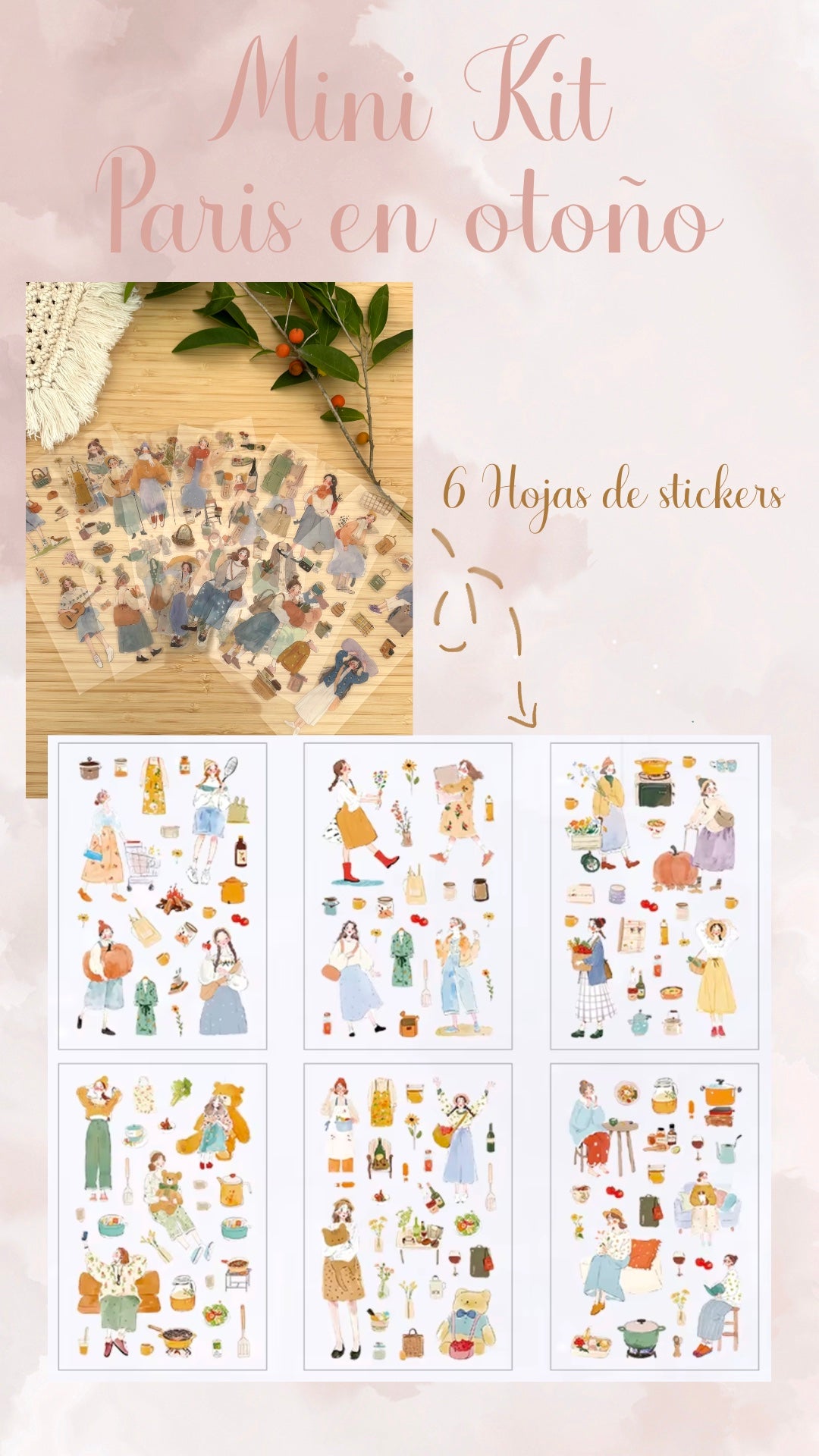 🍁🇫🇷✨MINI KIT PARIS EN OTOÑO✨🇫🇷🍁
