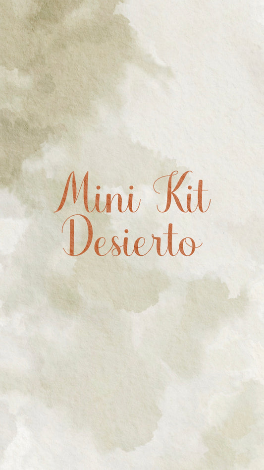 🏜️🌵🐪✨MINI KIT DESIERTO✨🐪🌵🏜️