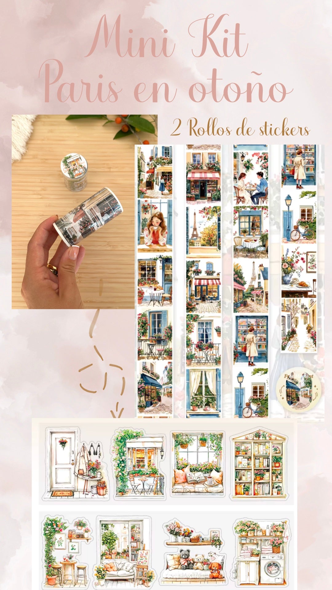🍁🇫🇷✨MINI KIT PARIS EN OTOÑO✨🇫🇷🍁