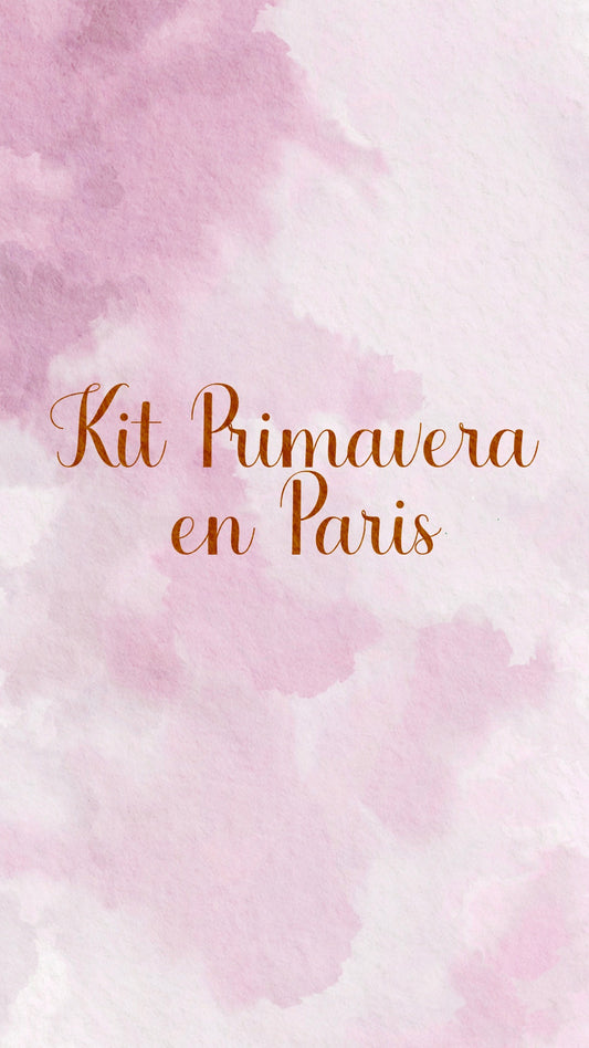 🇫🇷🥖🌸✨ KIT PRIMAVERA EN PARIS✨🌸🥖🇫🇷