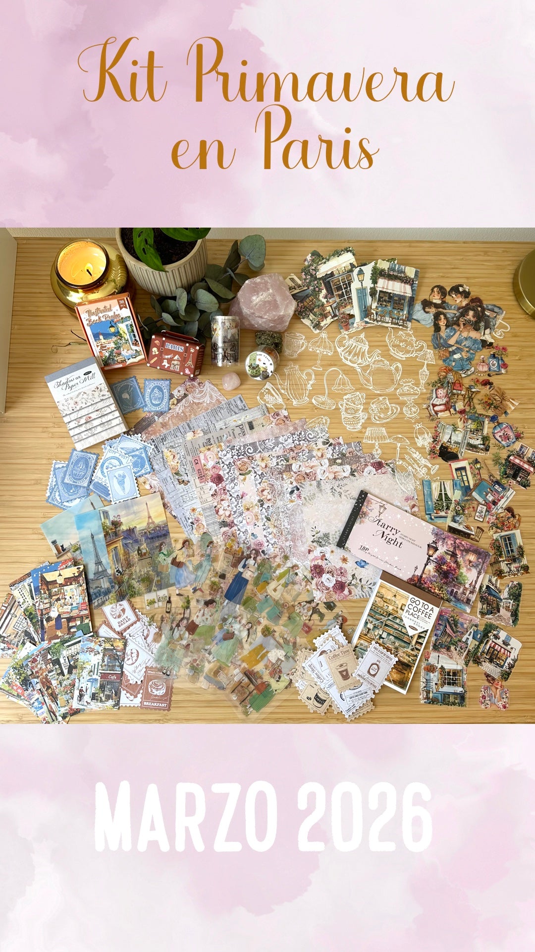 🇫🇷🥖🌸✨ KIT PRIMAVERA EN PARIS✨🌸🥖🇫🇷