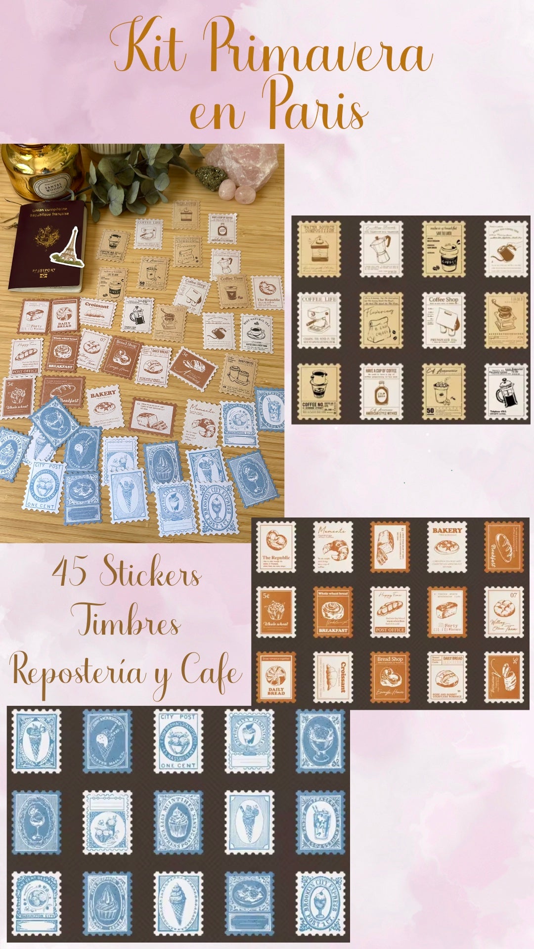 🇫🇷🥖🌸✨ KIT PRIMAVERA EN PARIS✨🌸🥖🇫🇷