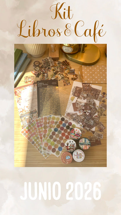 ☕️📚📔✨ KIT LIBROS & CAFÉ ✨📔📚☕️