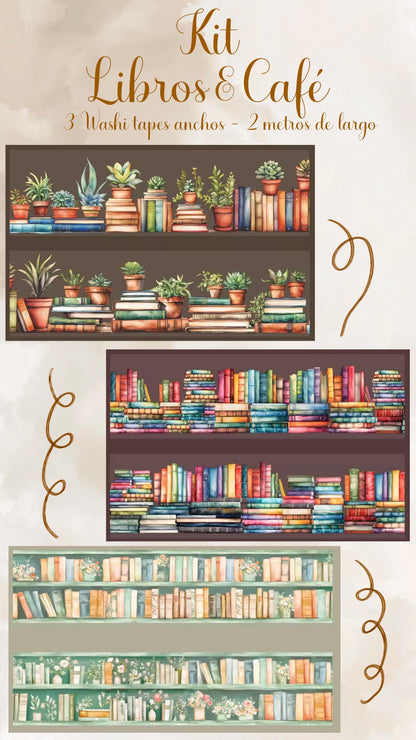 ☕️📚📔✨ KIT LIBROS & CAFÉ ✨📔📚☕️