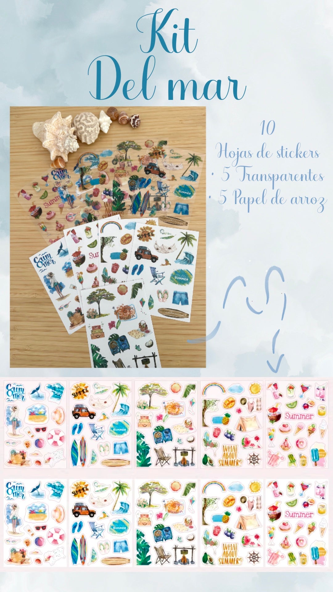 🐠🐋🐳✨KIT DEL MAR ✨🐳🐋🐠