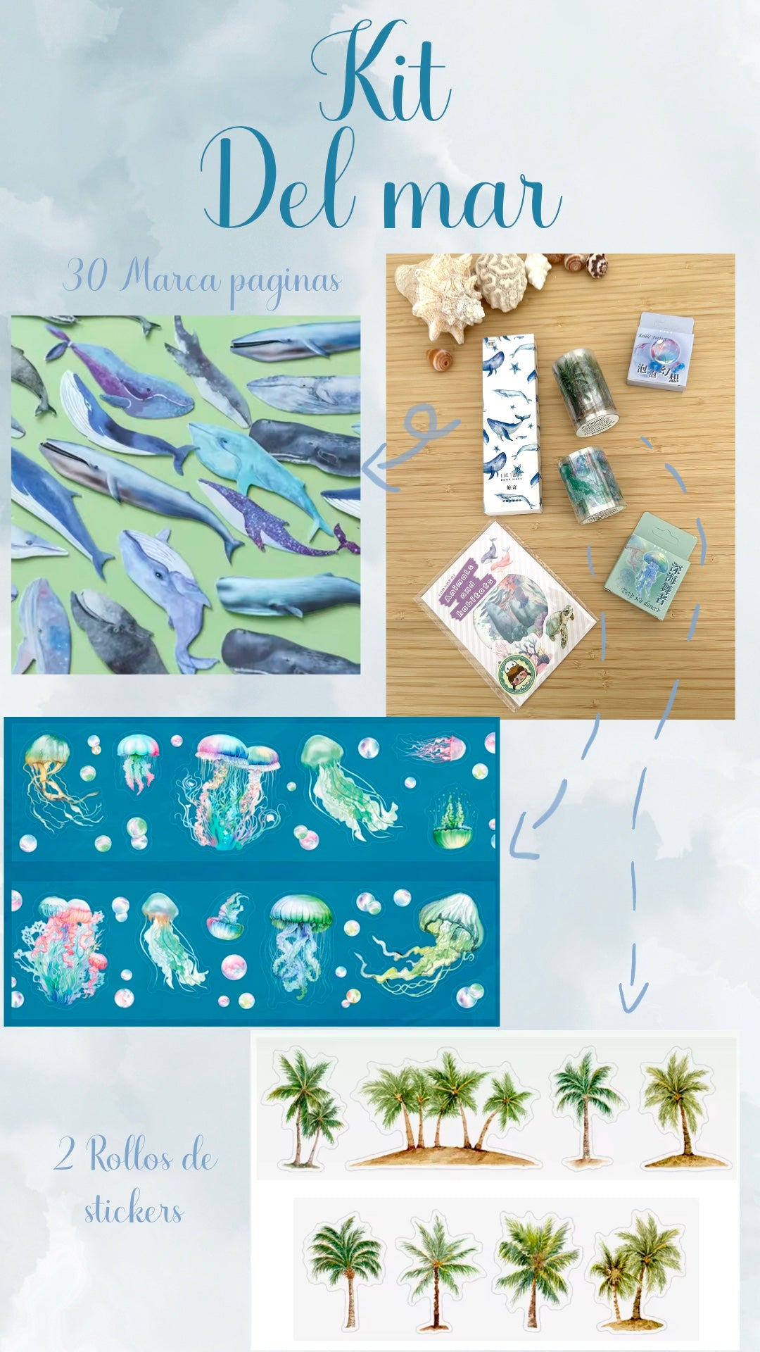🐠🐋🐳✨KIT DEL MAR ✨🐳🐋🐠
