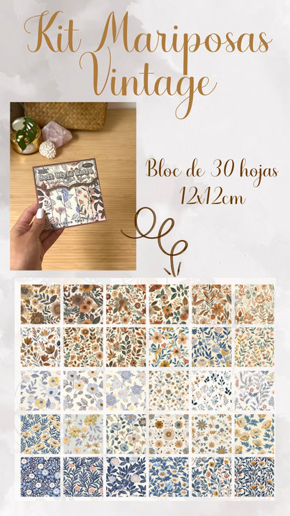 🦋✨ KIT MARIPOSAS VINTAGE✨🦋