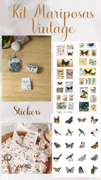 🦋✨ KIT MARIPOSAS VINTAGE✨🦋