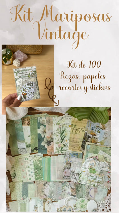 🦋✨ KIT MARIPOSAS VINTAGE✨🦋
