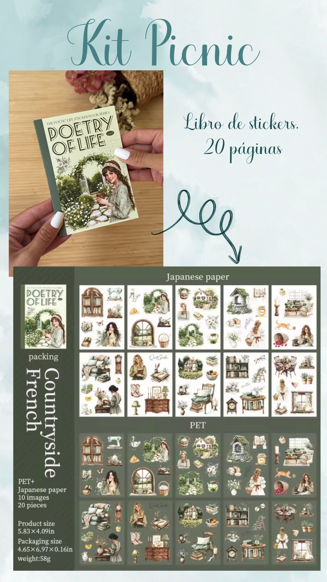 🧺🌿✨ KIT PICNIC✨🌿🧺