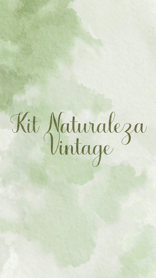 🍁🐌✨ KIT NATURALEZA VINTAGE✨🫎🍁