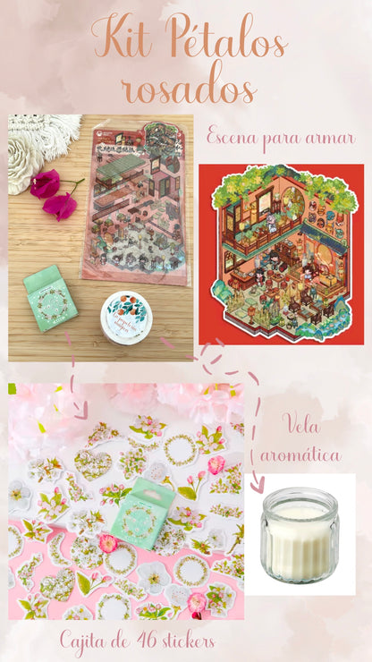 🌸✨ KIT PETALOS ROSADOS✨🌸