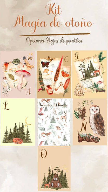🍁🥮✨ KIT MAGIA DE OTOÑO✨🥮🍁