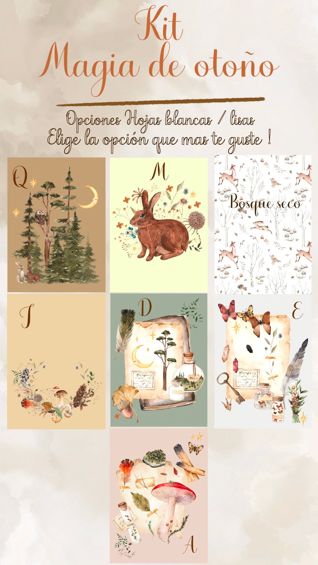 🍁🥮✨ KIT MAGIA DE OTOÑO✨🥮🍁