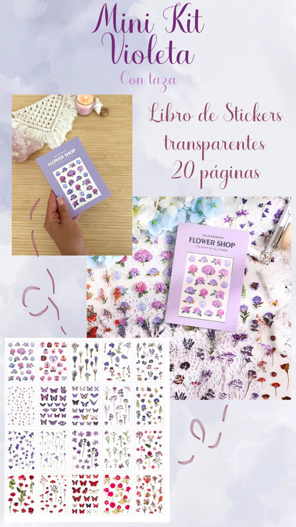 💜🪻✨ MINI KIT VIOLETA CON TAZA ✨🪻💜