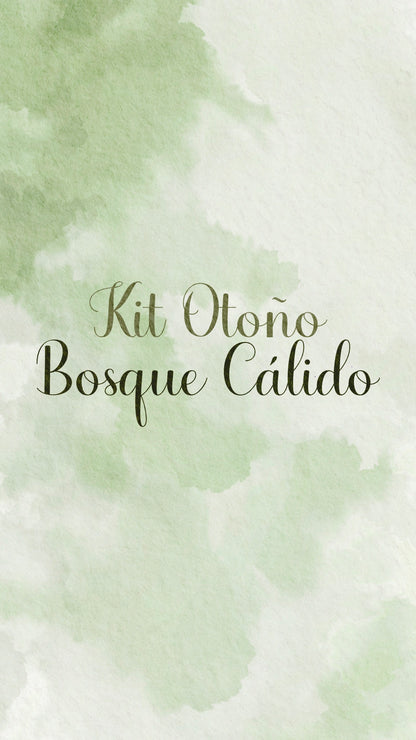🌳✨ KIT OTOÑO - BOSQUE CALIDO✨🌳